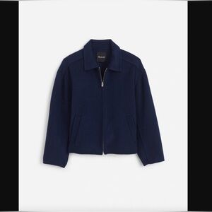 Madewell Doubled Faced Lightweight Wool Blend Jacket New with Tags Size M